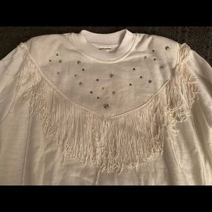 Fun, Cowgirl Motif Sweatshirt by Predictions